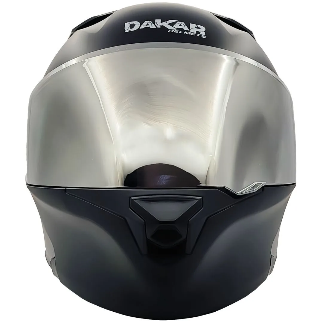 Casco Abatible DAKAR 3120 SOLID | Spoiler GRIS y Certificación DOT - Imagen 5
