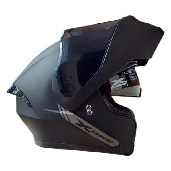 CASCO X-ONE ABATIBLE, NEGRO/SOLID - Imagen 3