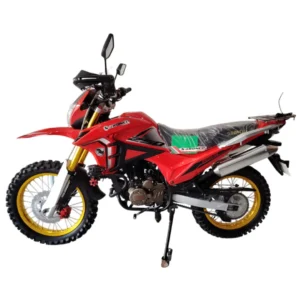 Moto Brozz 250 NX Bronco Rojo /Enduro con Suspensión Monoshock