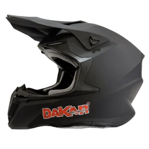 CASCO DAKAR CROSS NEGRO MATE