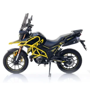 Moto FENIX TEKKEN 300 Negro/Amarillo con Iluminación LED y Radiador de Aceite