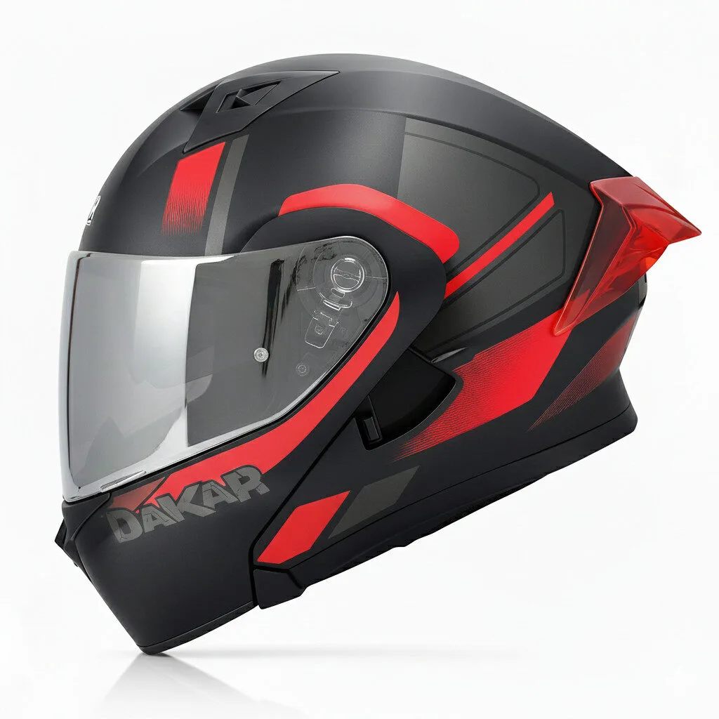 Casco Abatible DAKAR 3120 Línea ACRU | Certificación DOT y Estilo Racing Premium - Imagen 2