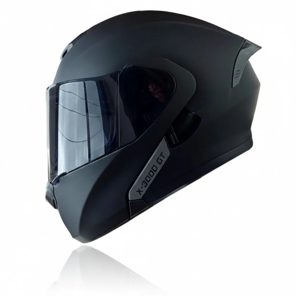 CASCO X-ONE ABATIBLE, NEGRO/SOLID