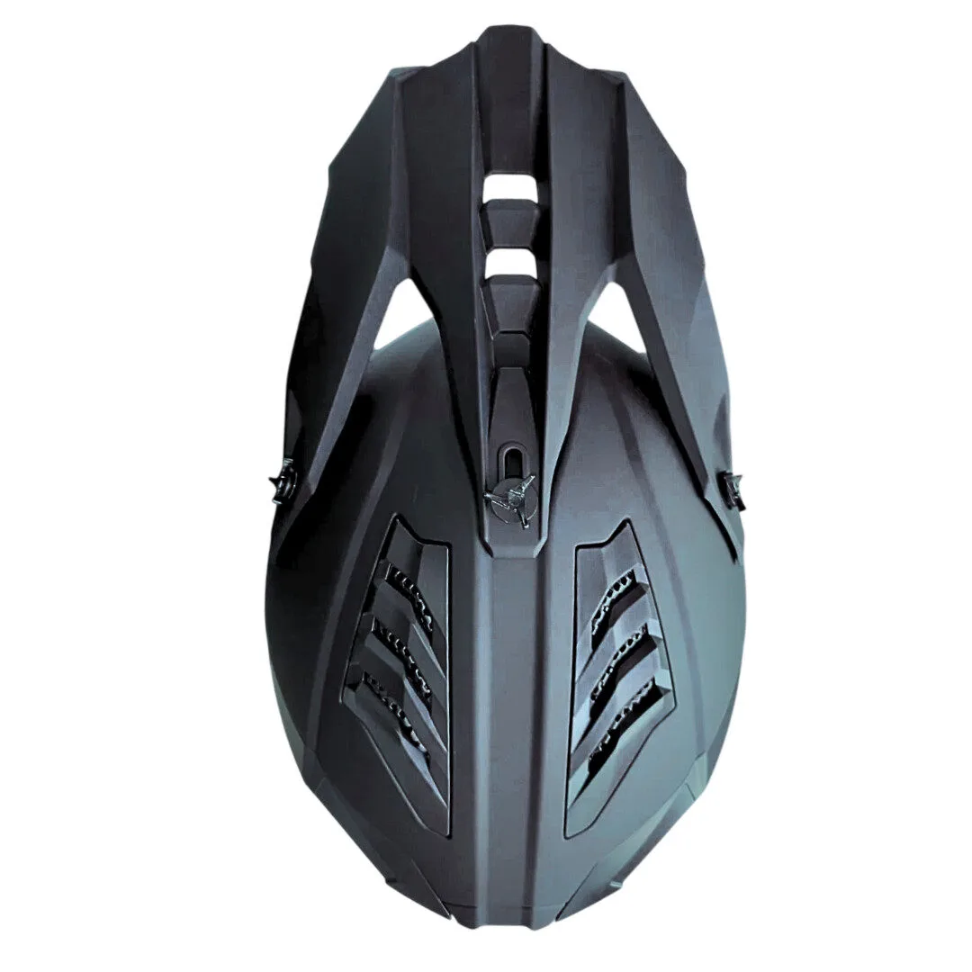 CASCO TRUENO CROSS NEGRO SOLID - Imagen 3