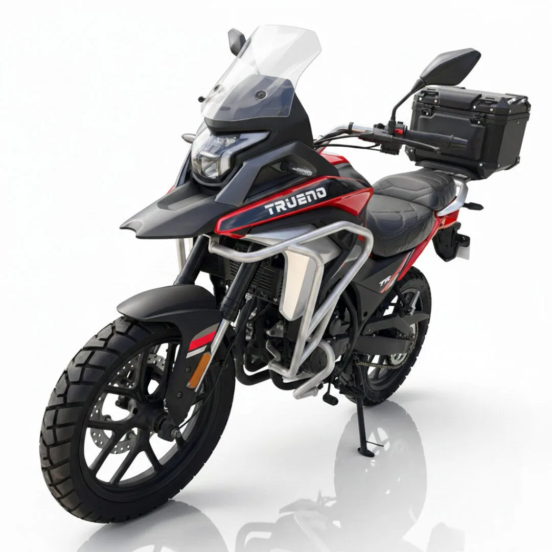 Moto Trueno TR300 GS Negro con Rojo con Suspensión Invertida y Aros de Magnesio - Imagen 2