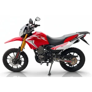 Moto BROZZ TAURUS 250 Rojo/Blanco + Suspensión Invertida