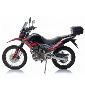 Moto Trueno Brozz 250cc Negro con Rojo Modelo 2025 (Enduro)