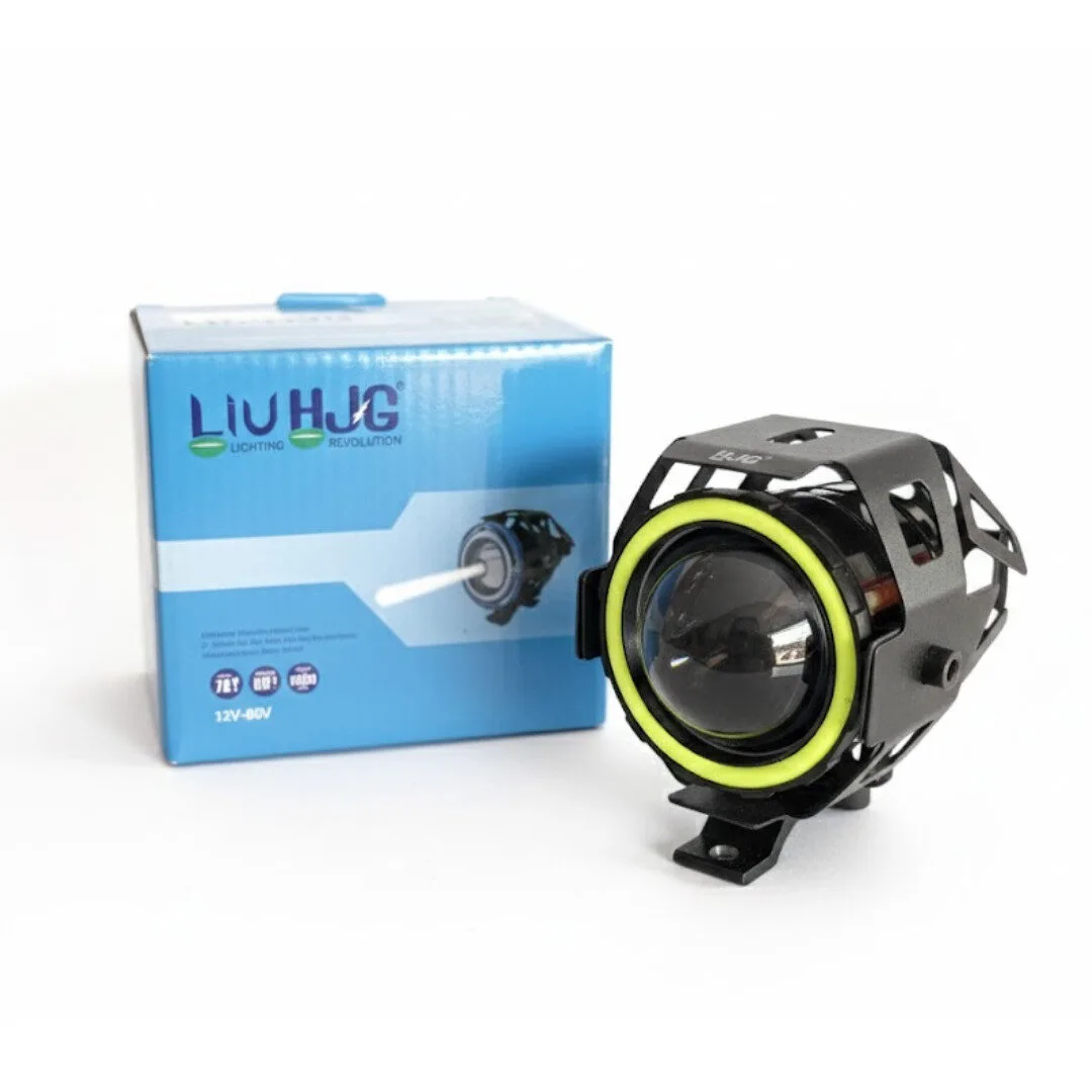 Faro Ojo de Ángel + Negro + 4 Modos de Iluminación (LED)