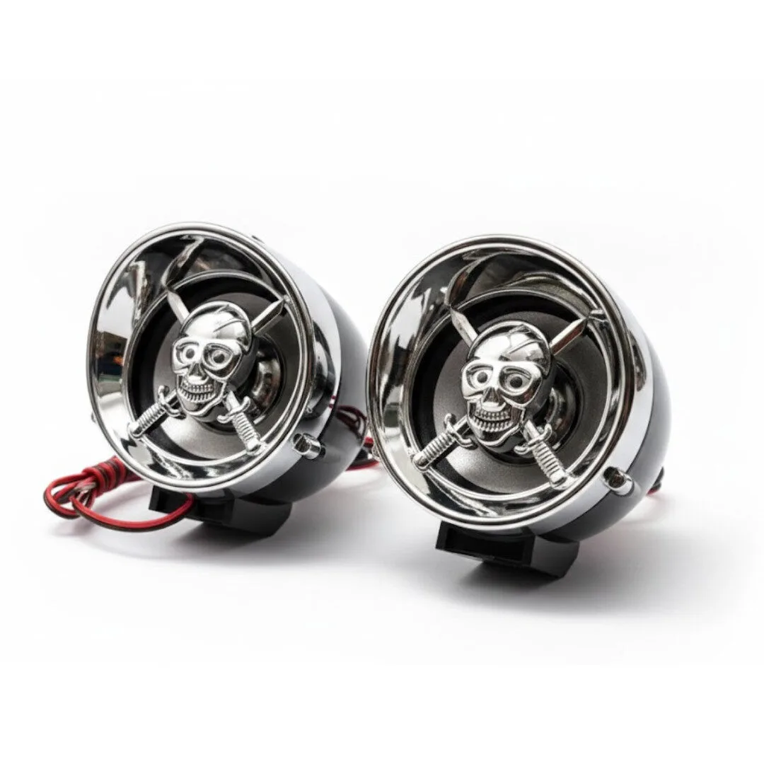 Parlante para Moto Mp3 + Negro + Waterproof & Alarma Antirrobo - Imagen 2