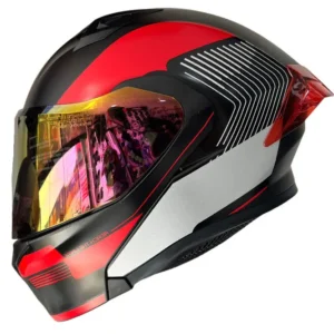 Casco Dakar 3120 Rojo con Diceño