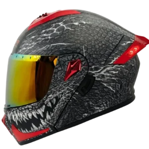 Casco dakar 917 Reptil Negro